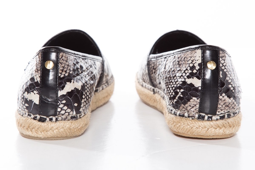 Brian Atwood B Brian Atwood Printed Snake Flat Espadrille SZ 6 Sale Shoes