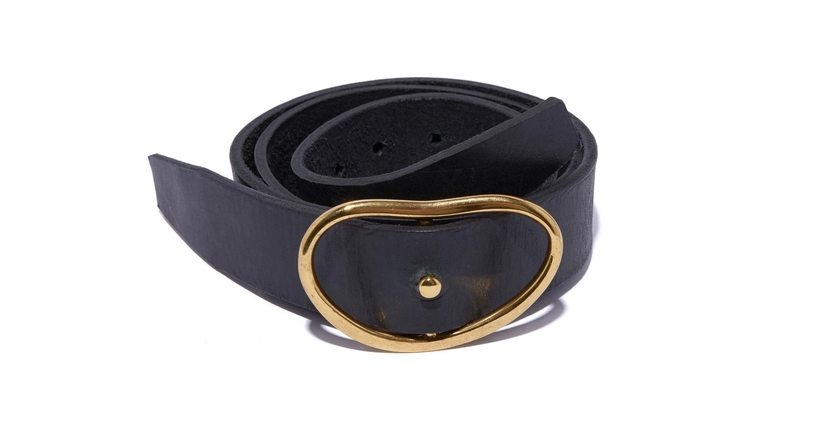 Lizzie Fortunato Wide Georgia Belt In Black Accessories Lizzie Fortunato Wide Georgia Belt In Black Accessories