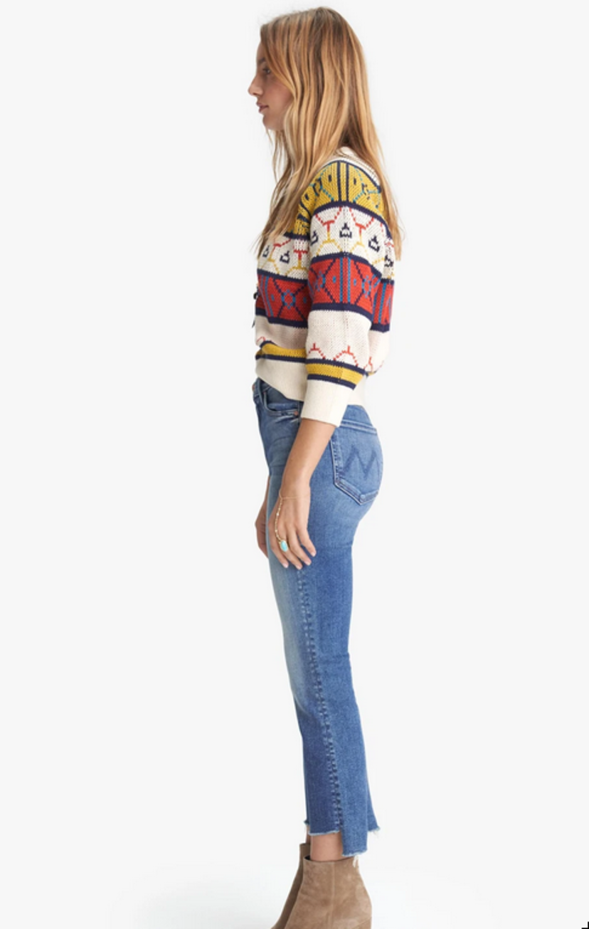 Mother Mother  The Insider Crop Step Fray in Hey Sun Sale