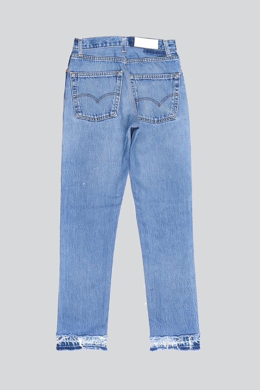 RE/DONE Stove Pipe Released Hem Pants