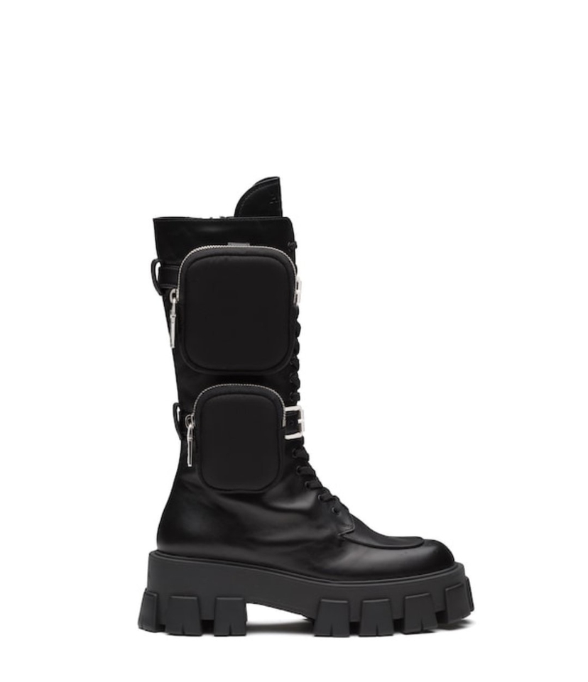 Prada Prada Monolith Boots Shoes