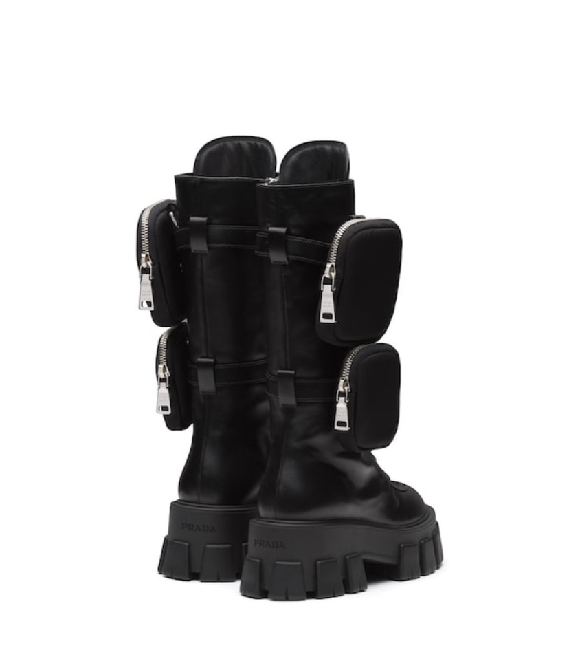 Prada Prada Monolith Boots Shoes