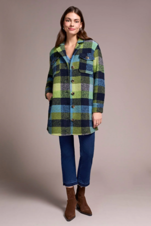 ★STENDS★ M4XL Stripe Brush Knit Green Cotton crew neck sweaters green | Brooks Brothers