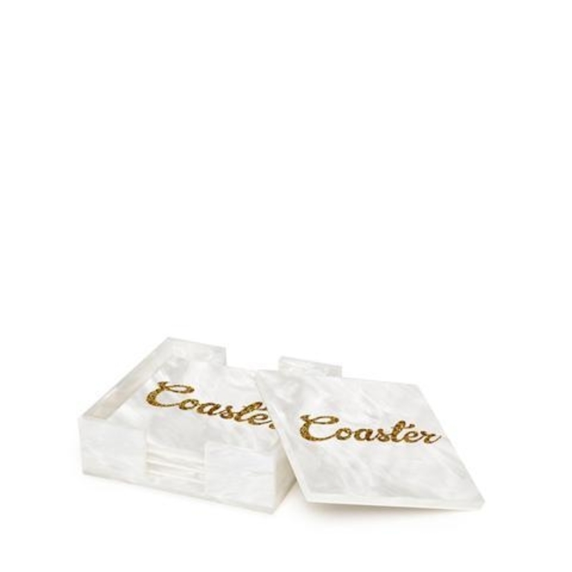 Edie Parker The Custom Square Coaster Home decor