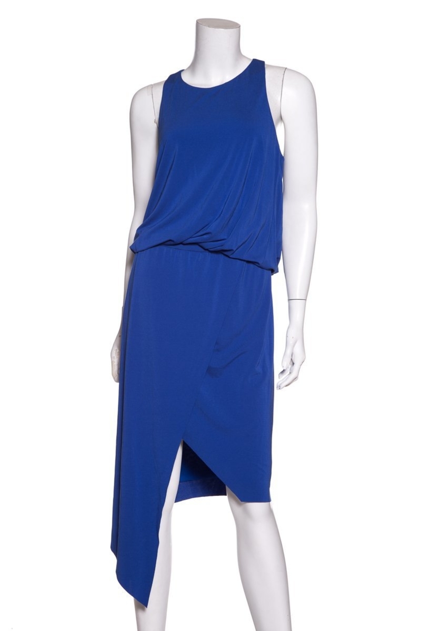 Elizabeth and James Cobalt Stretch-Knit Dress SZ M NWT Sale