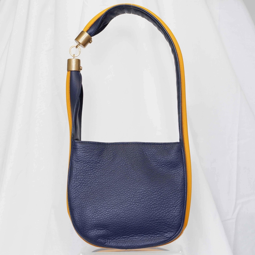 Allison Mitchell Somer Baguette in Navy, Small